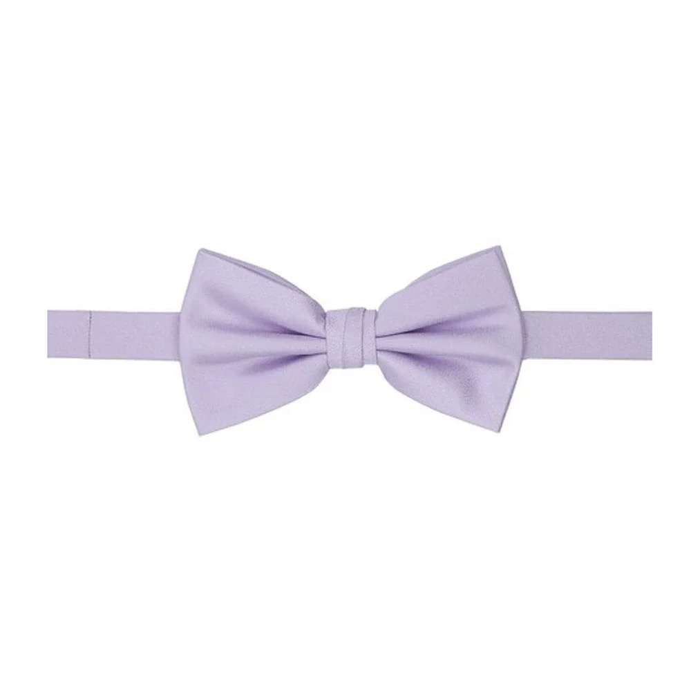 Jacob Alexander Boy Solid Pre-Tied Bow Tie Lavender 0184